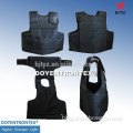 NIJ IIIA Black Bulletproof Simple Safety Vest